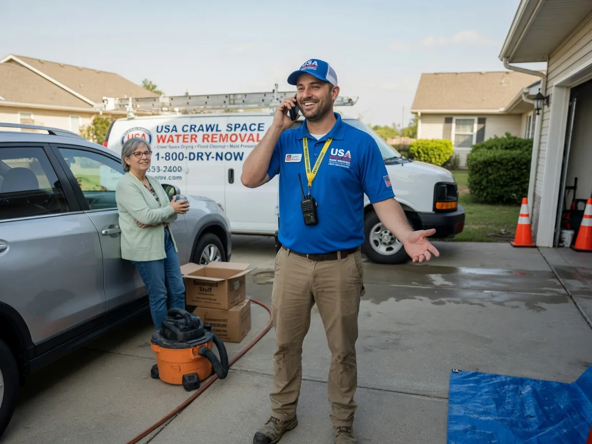 Crawl Space Water Removal Hatchechubbee, AL FAQs